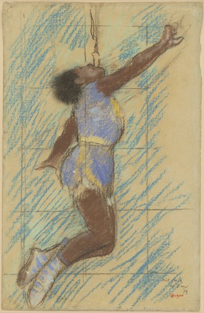 Miss Lala au cirque Fernando, 1879 - Edgar Degas